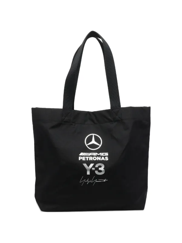 Y-3 x Mercedes AMG Petronas Formula 1 Team Tote Bag | Black