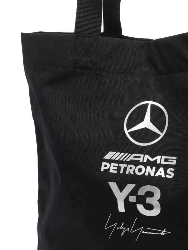 Y-3 MERCEDES AMG PETRONAS FORMULA 1 トート Y-3 x Mercedes AMG Petronas Formula 1 Team Tote Bag | Black