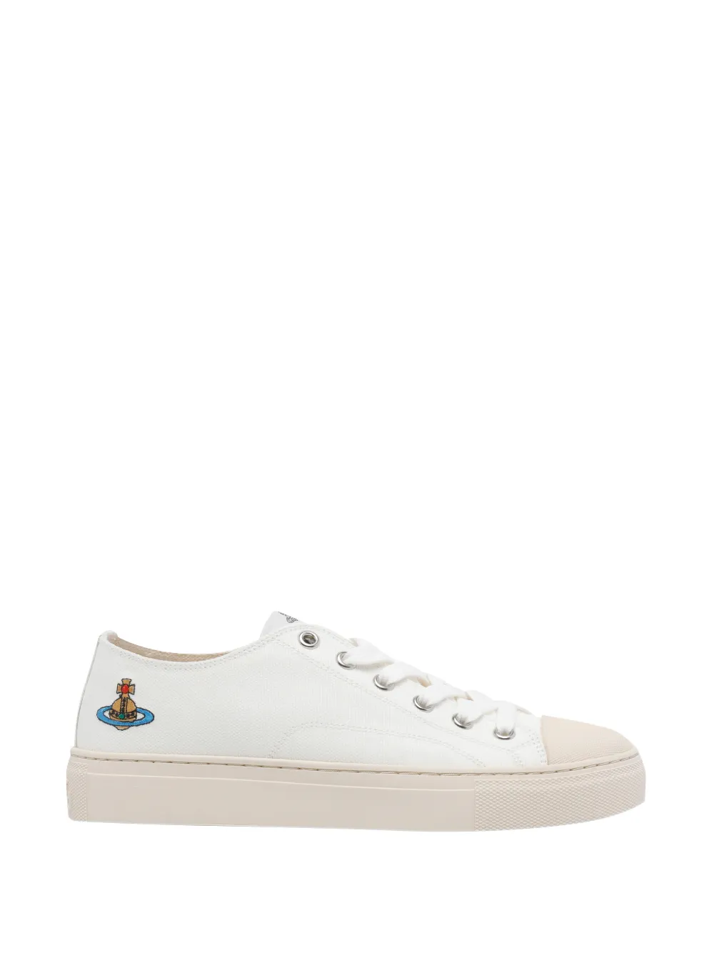 Vivienne Westwood Plimsoll low-top sneakers - Bianco