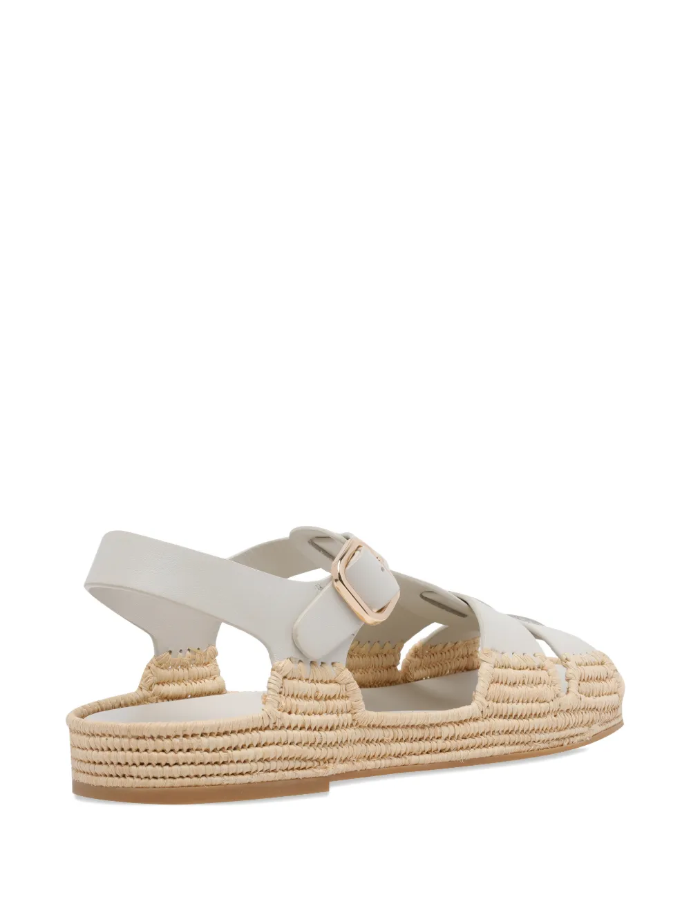Paloma Barceló Yuka Calidis buckle-fastening sandals Wit