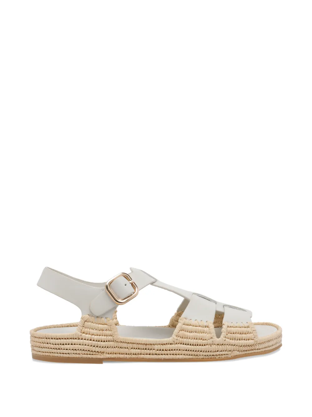 Paloma Barceló Yuka Calidis buckle-fastening sandals Wit