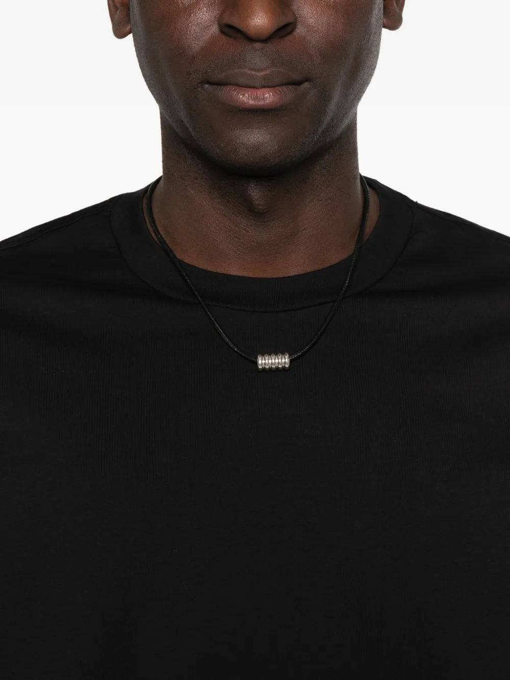 Roberto Collina T-shirt met ronde hals Zwart
