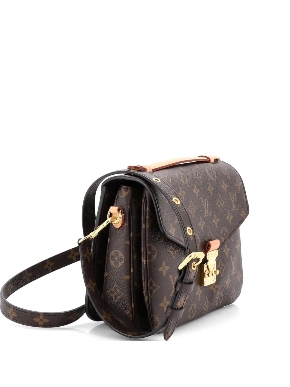Louis Vuitton Pre-Owned Pochette Metis Monogram Canvas crossbody bag - Braun