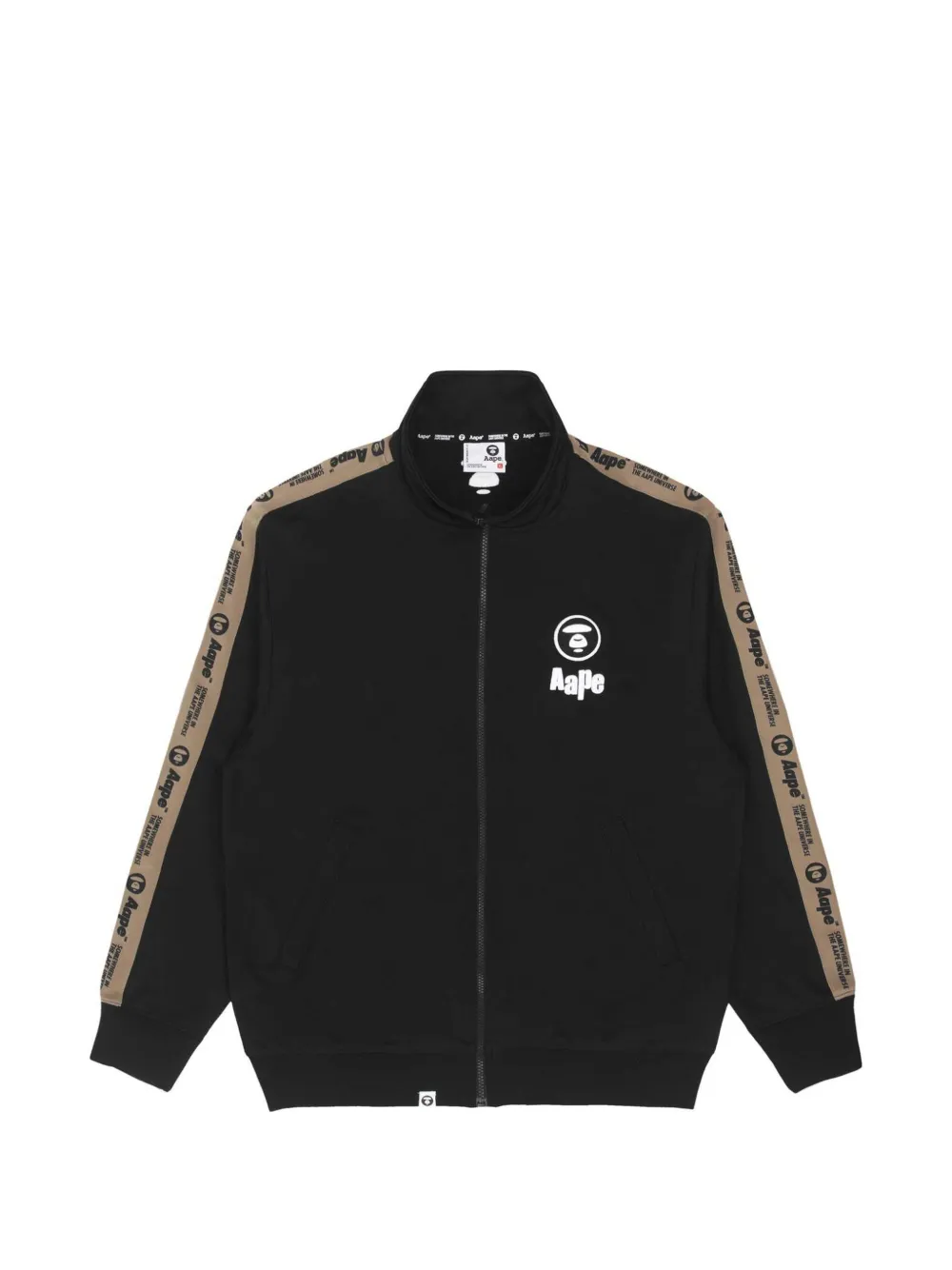 AAPE BY *A BATHING APE® Moonface logo-tape sweatshirt