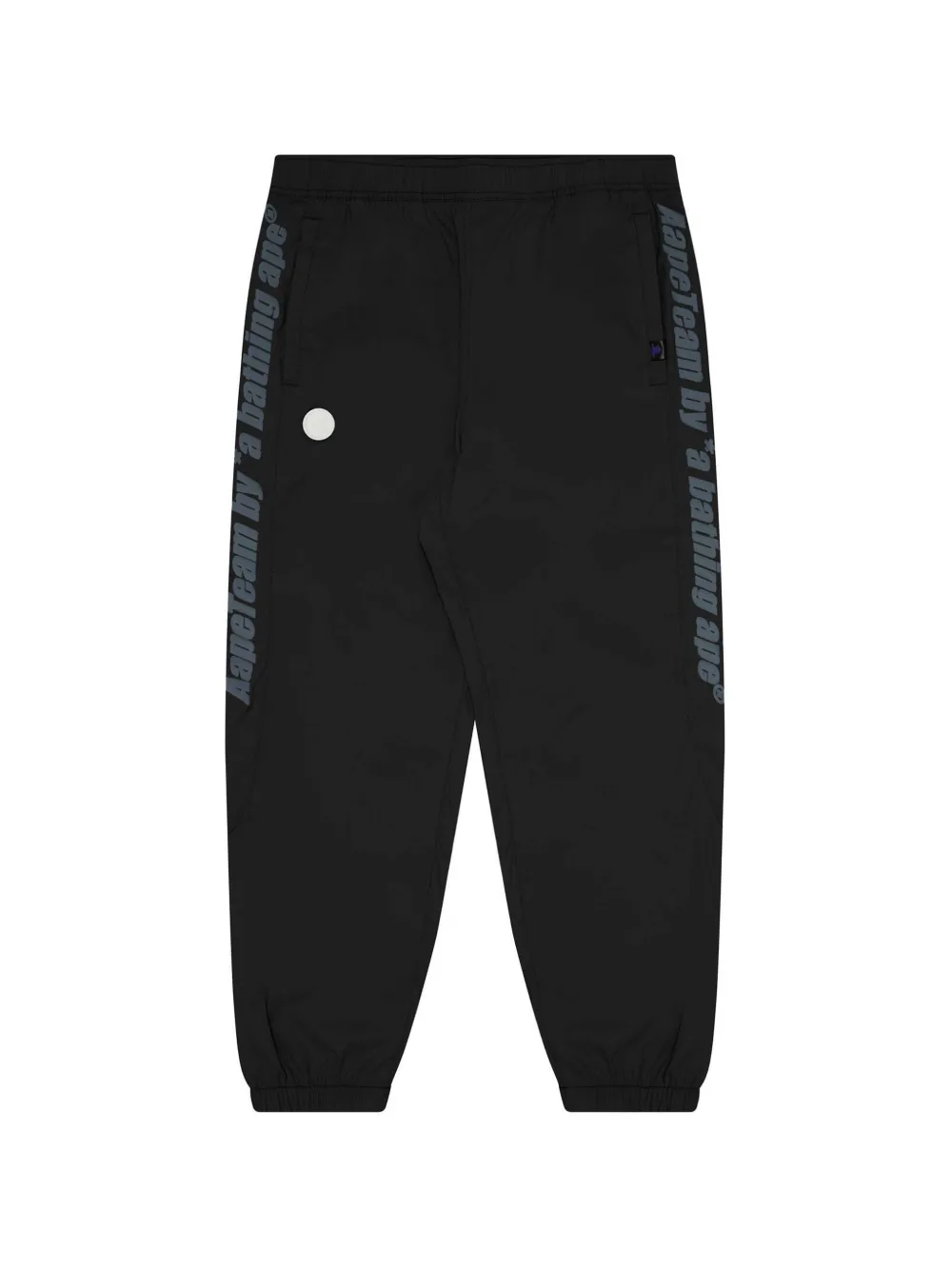 AAPE BY *A BATHING APE® Moonface logo-tape track pants