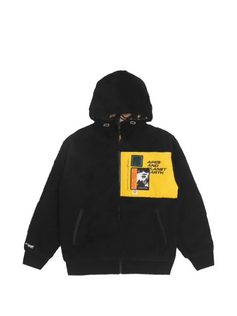 AAPE BY *A BATHING APE® Camo reversible zip-up hoodie