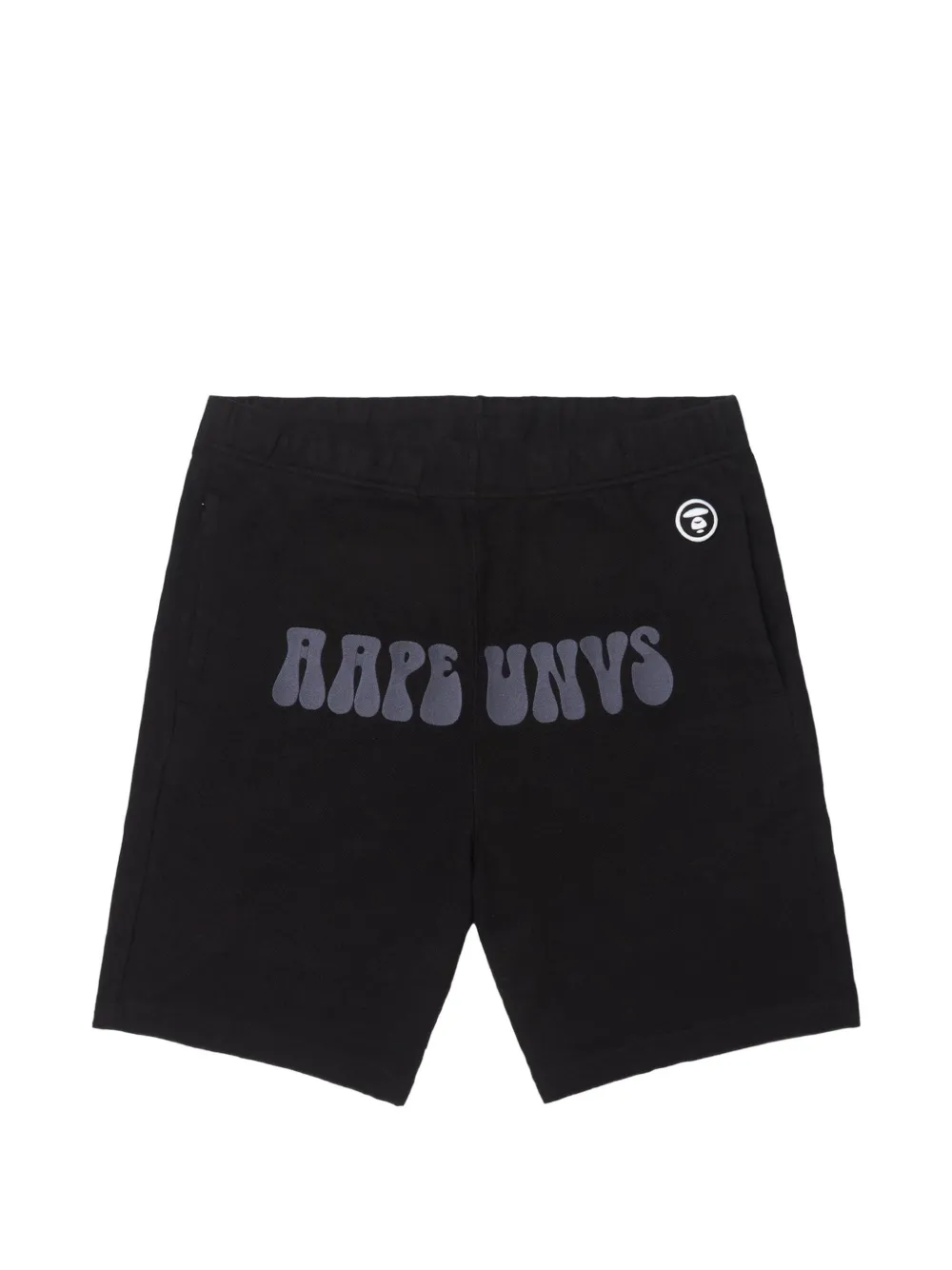 AAPE BY *A BATHING APE® Moonface patch jacquard shorts