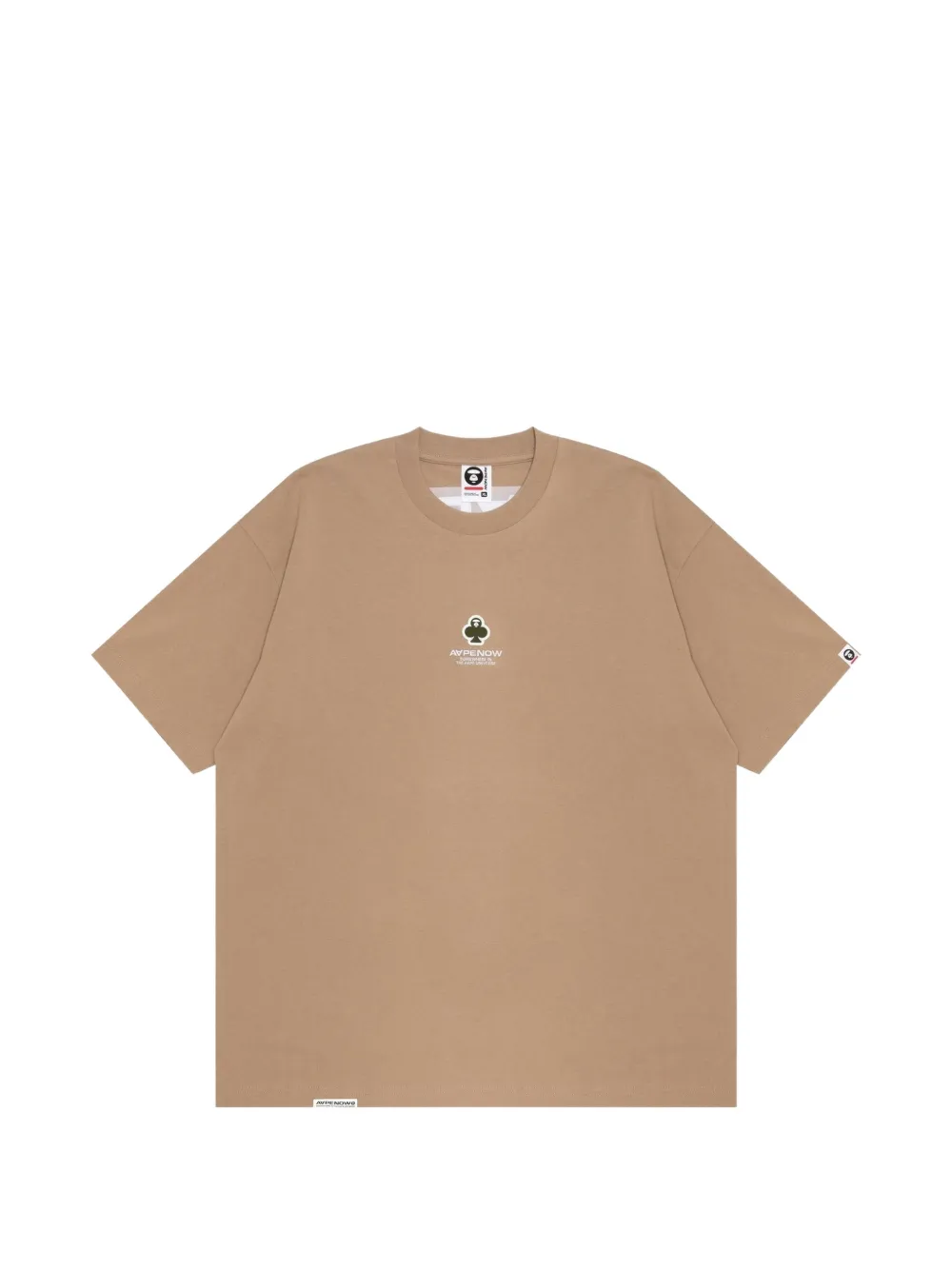 AAPE BY *A BATHING APE® Moonface logo-print T-shirt · L
