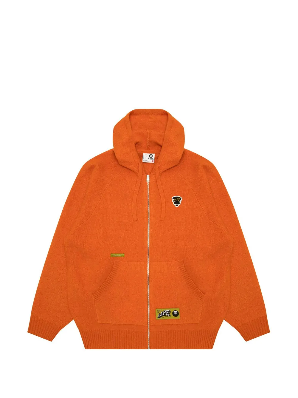 AAPE BY *A BATHING APE® Moonface logo-detail zip-up hoodie