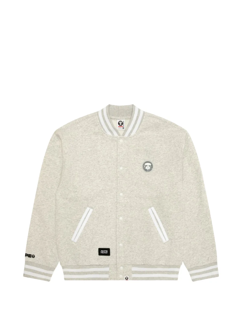 AAPE BY *A BATHING APE® Moonface Aapenow varsity jacket