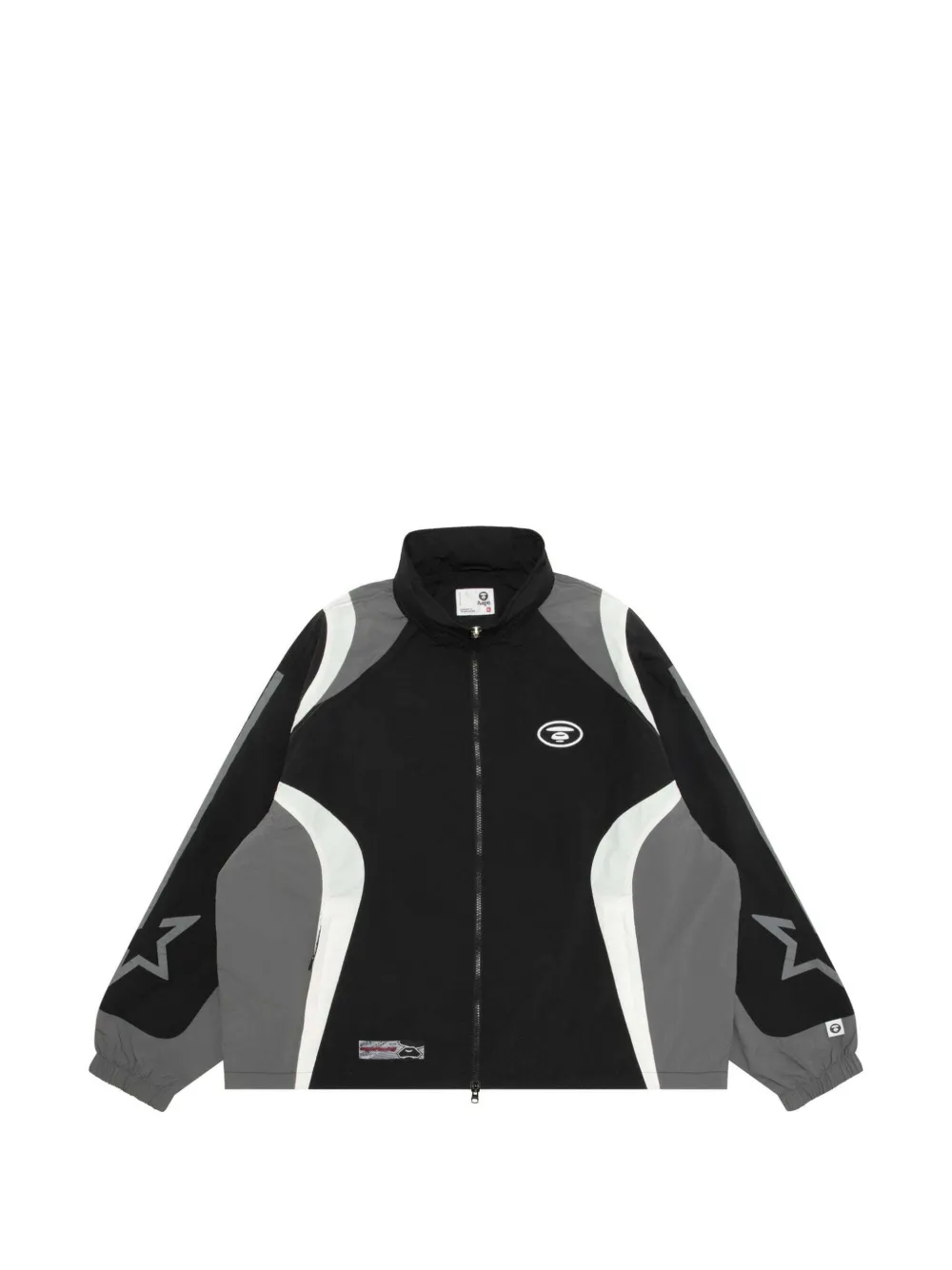 AAPE BY *A BATHING APE® Moonface zip-up jacket - Black