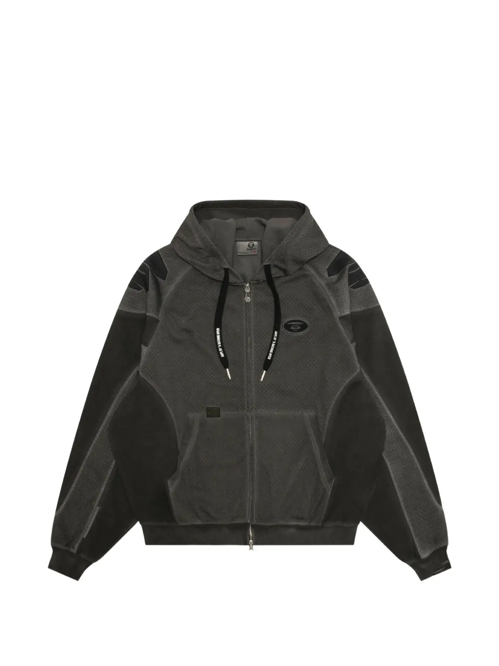 AAPE BY *A BATHING APE® Moonface zip-up hoodie - Black