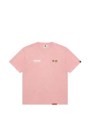 AAPE BY *A BATHING APE® logo-print T-Shirt | Pink | FARFETCH