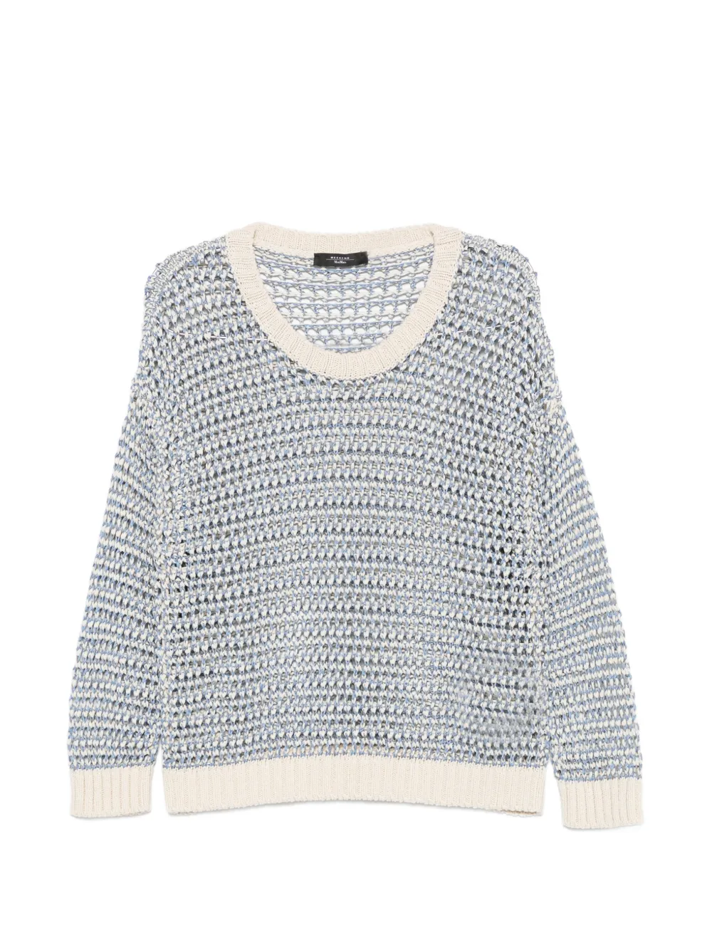 Weekend Max Mara Donirika open-knit sweater - Blu
