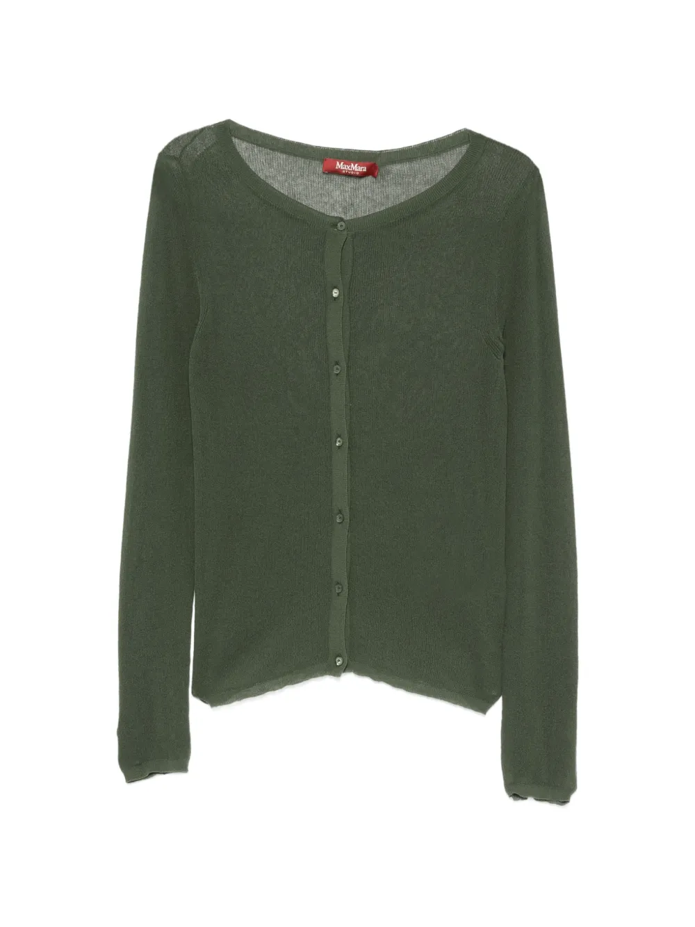 Max Mara Negozi button-up cardigan - Green