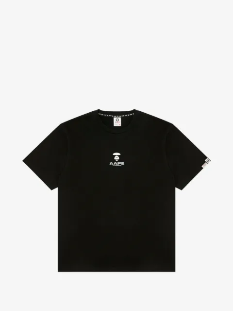 AAPE BY *A BATHING APE® t-shirt med logotyp