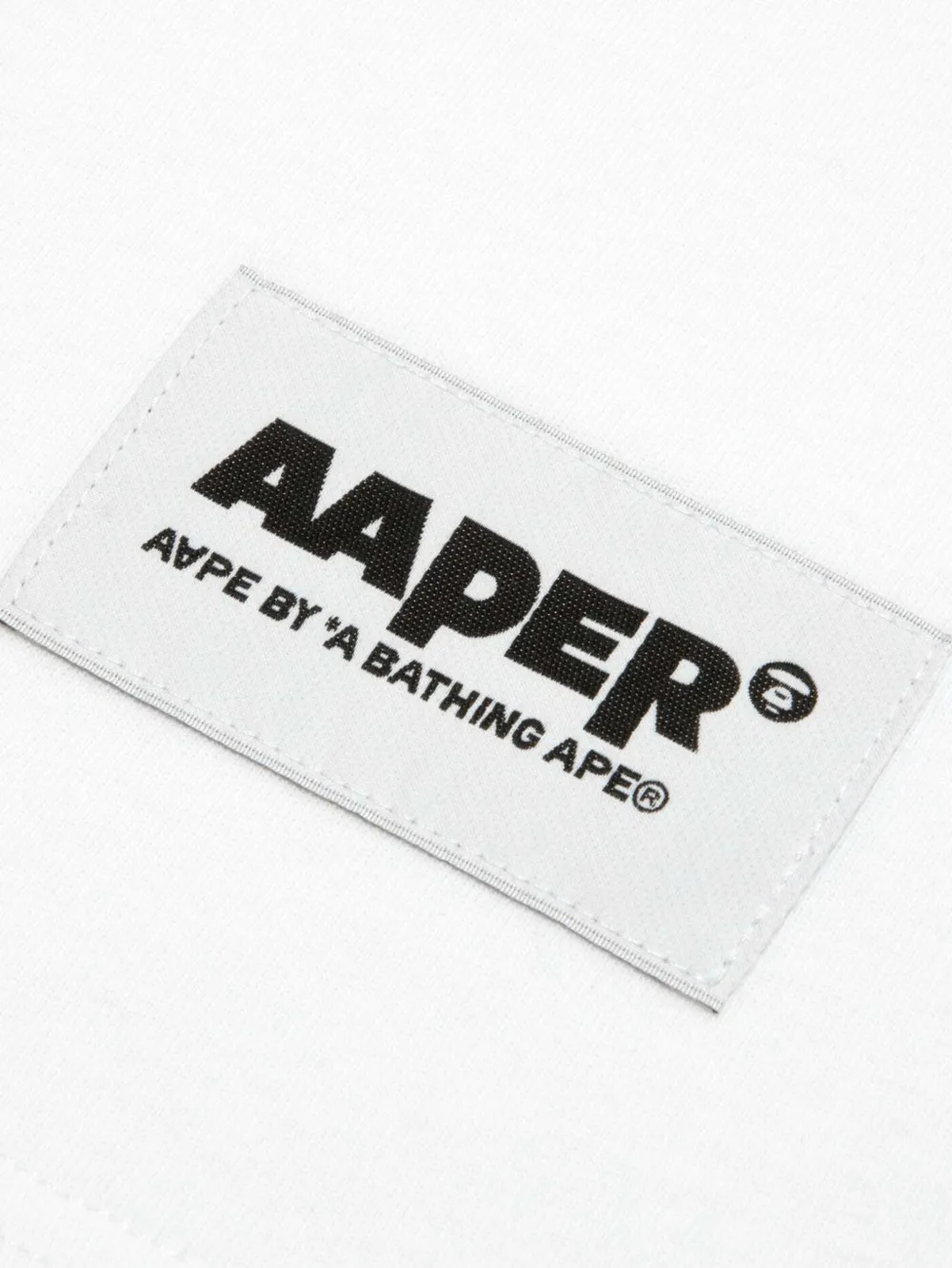 AAPE BY *A BATHING APE Aaper T-shirt met grafische print Wit
