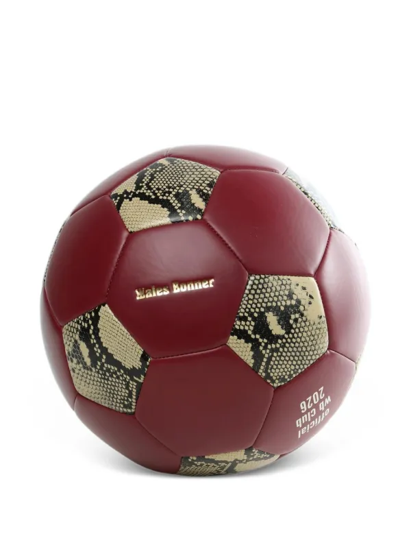 「早い者勝ち！破格」 Wales Bonner Adidas x Wales Bonner snakeskin-print Panelled Football | Red
