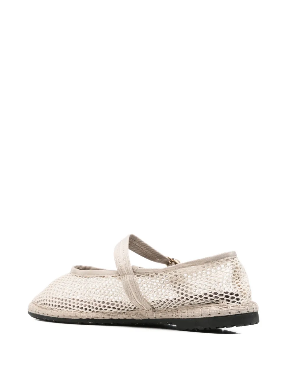 FLABELUS Isabella ballerina's met mesh Beige