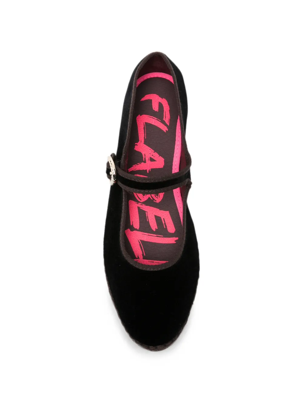 FLABELUS Sethe ballerina's Zwart