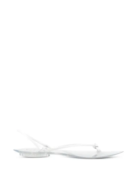 Alaïa knot-detail slingback sandals