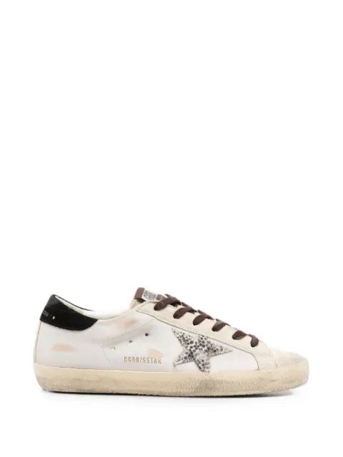 Golden Goose zapatillas con parches de estrellas