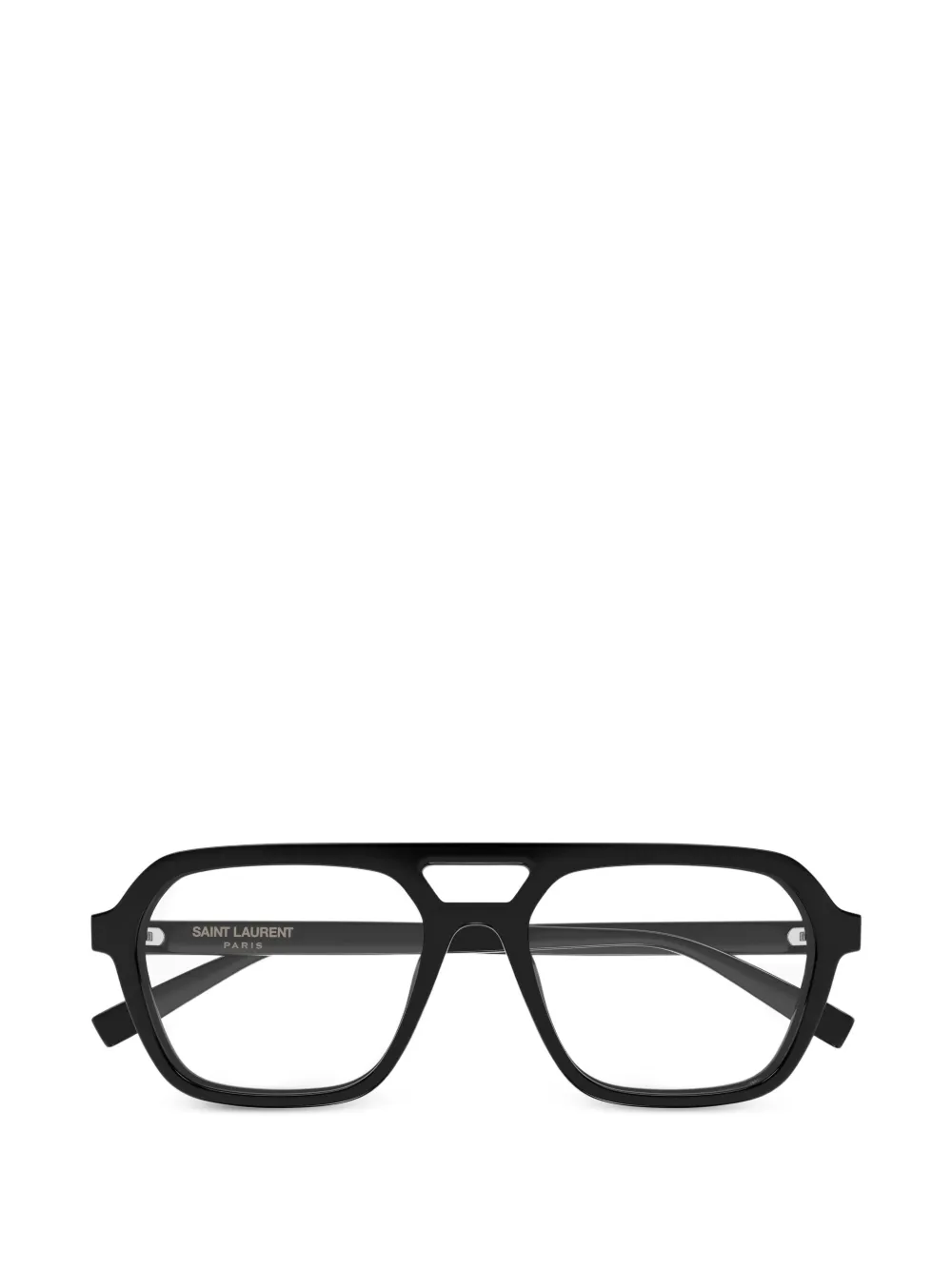 Saint Laurent Eyewear pilot-frame glasses - Nero