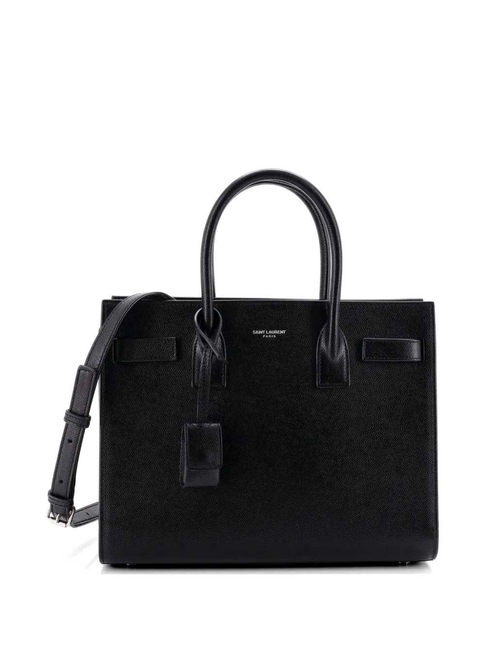 Saint Laurent Pre-Owned Sac de Jour NM Bag Leather Baby tote bag - Nero