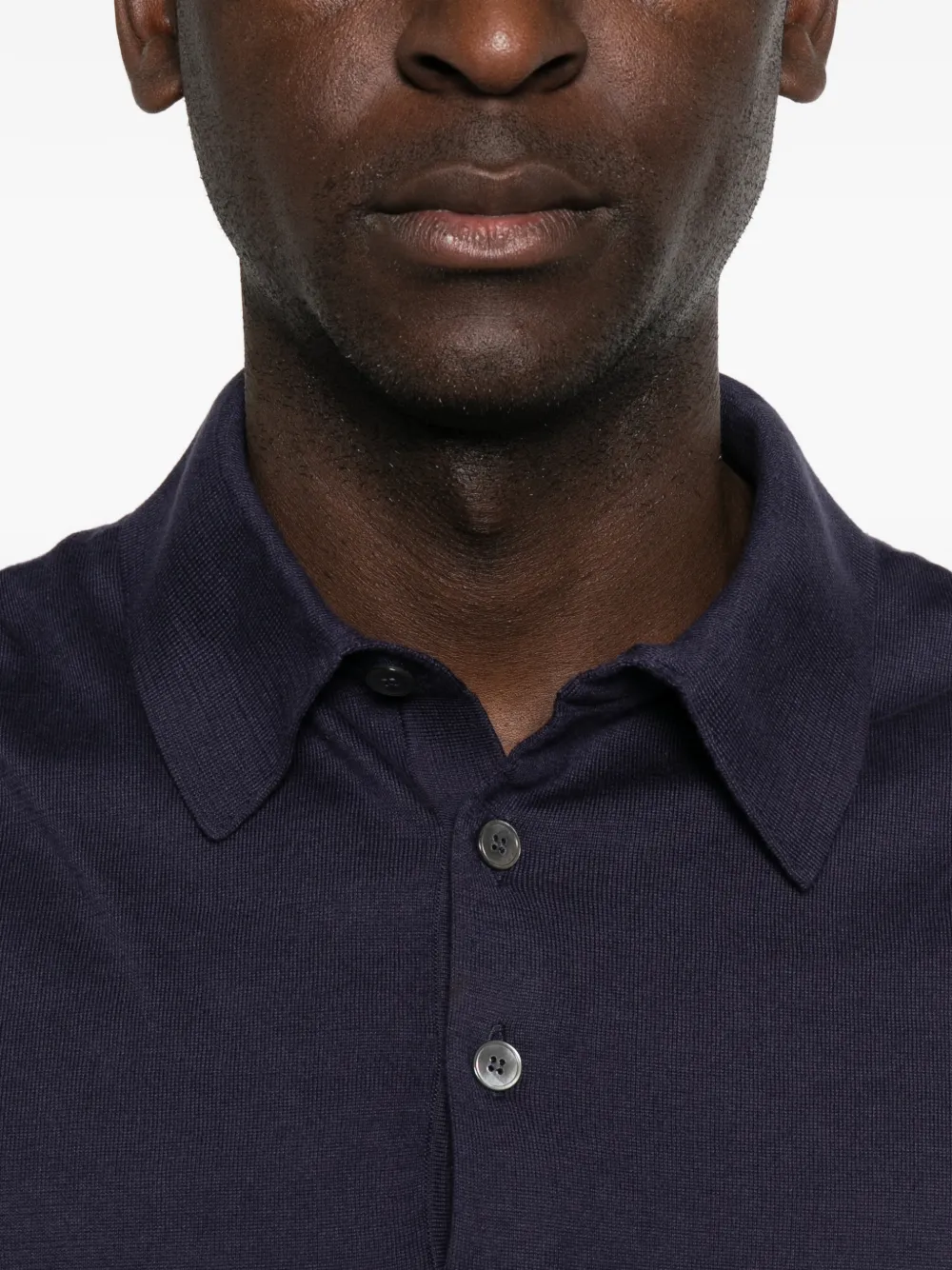 Zegna Poloshirt met korte mouwen Blauw