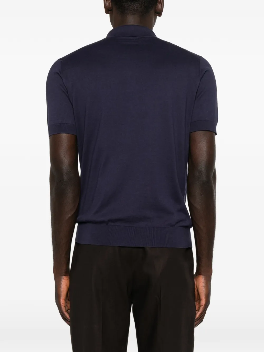 Zegna Poloshirt met korte mouwen Blauw