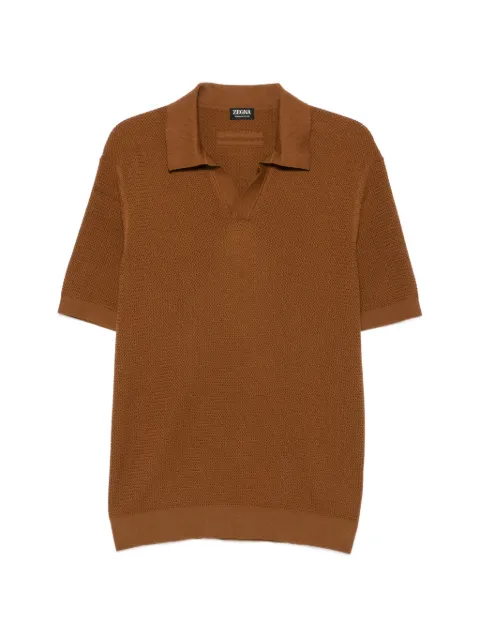 Zegna ワッフルニット Tシャツ