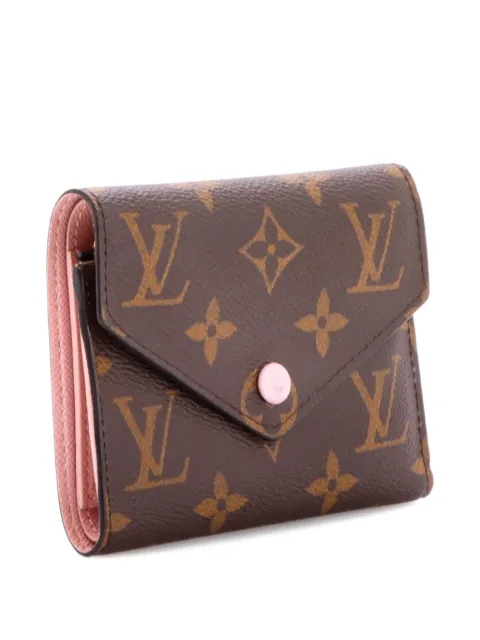 Louis Vuitton Pre-Owned Victorine Wallet Monogram Canvas small wallets