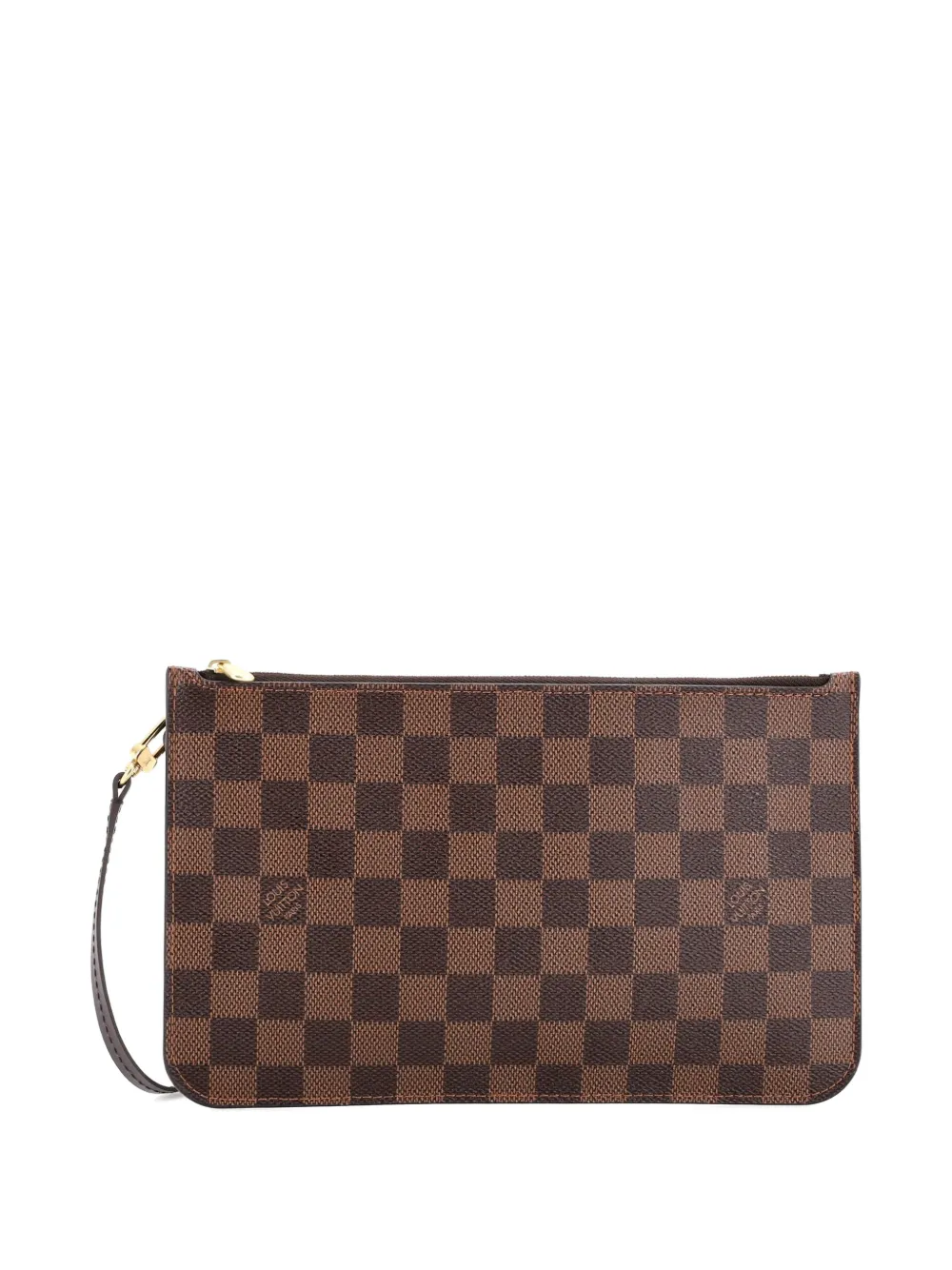 Louis Vuitton Pre-Owned Neverfull Pochette Damier Large pouch - Marrone