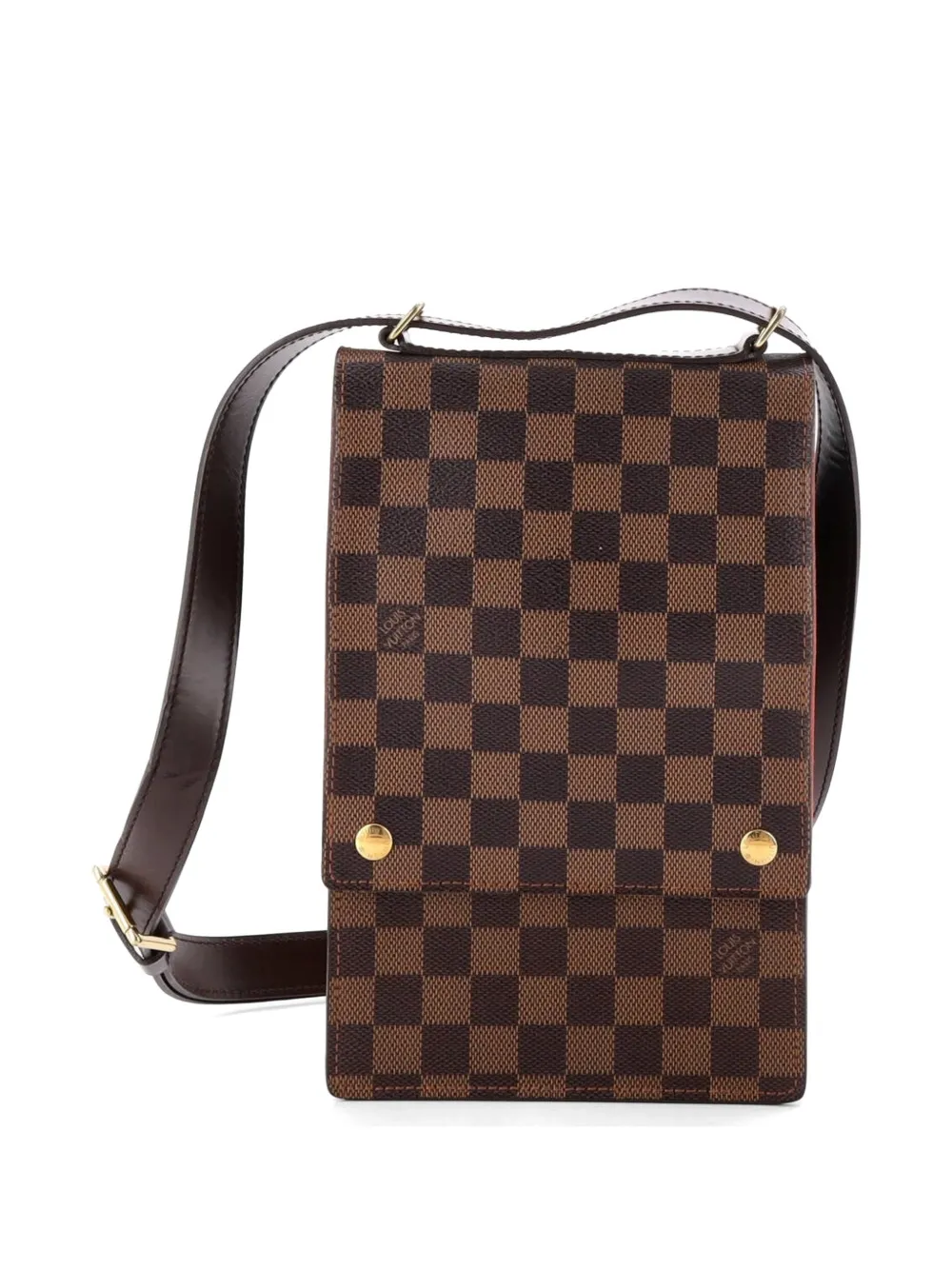 Louis Vuitton Pre-Owned Portobello Messenger Damier crossbody bag - Braun