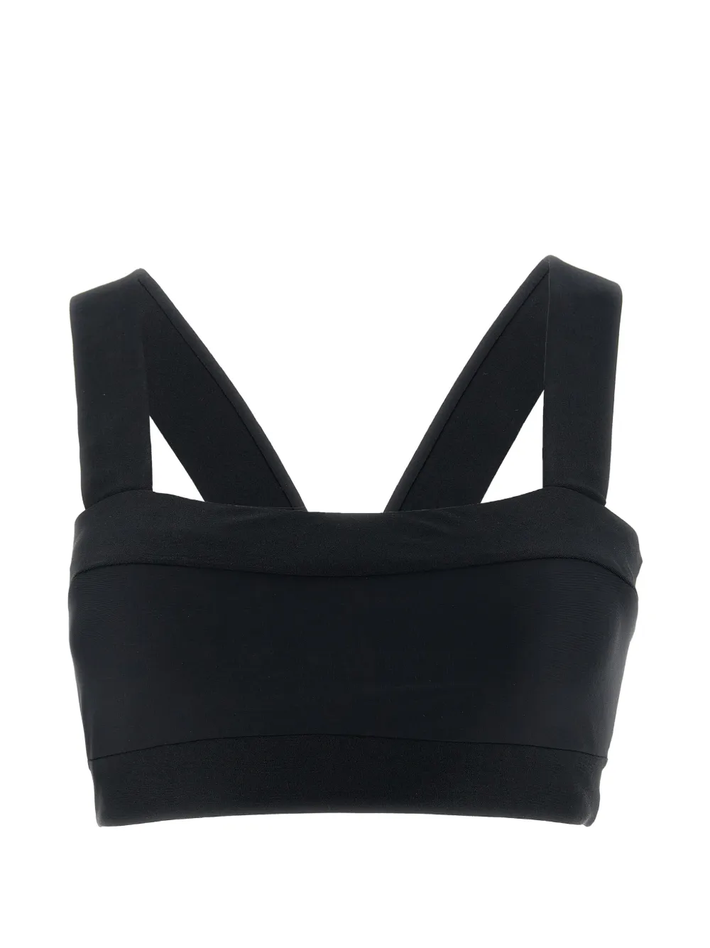 Goldbergh Plonge V-strap bikini top - Nero