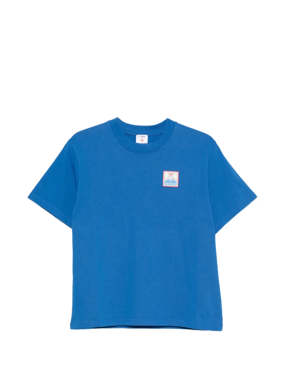 Casablanca T-shirt con maniche corte - Blu