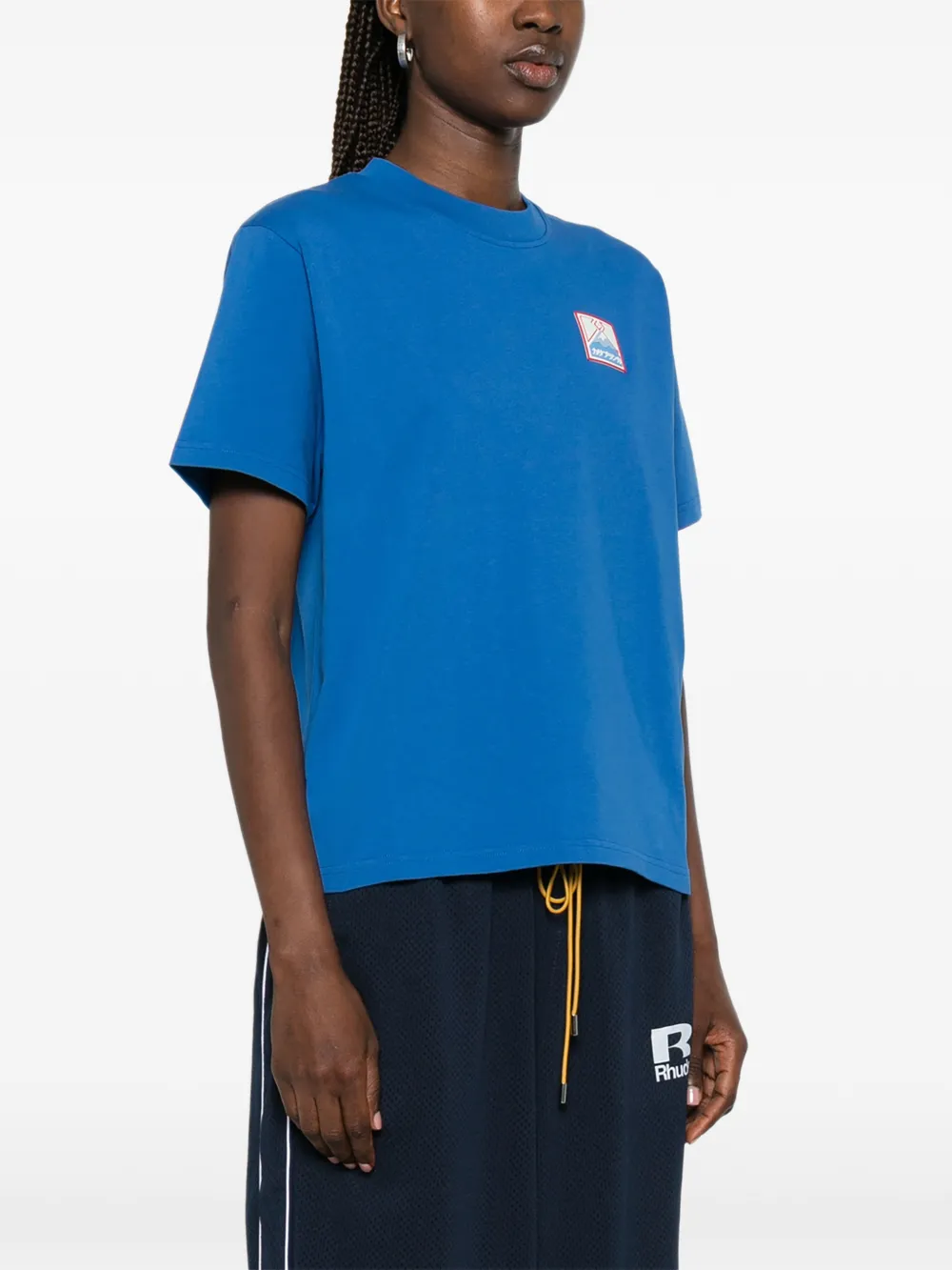 Casablanca T-shirt Blauw
