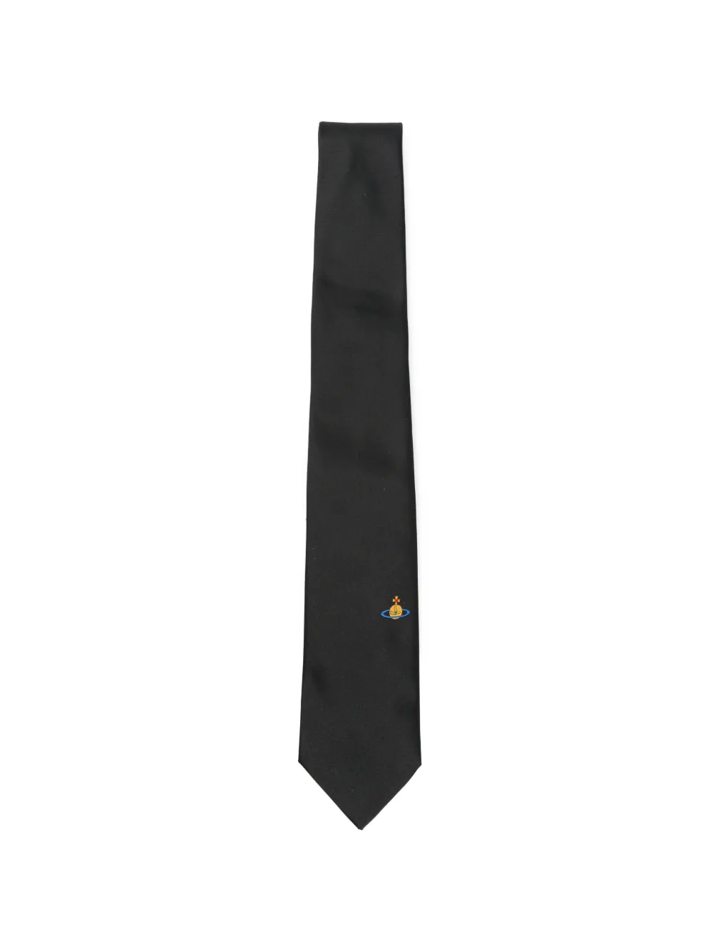 Vivienne Westwood Orb pointed tie - Schwarz