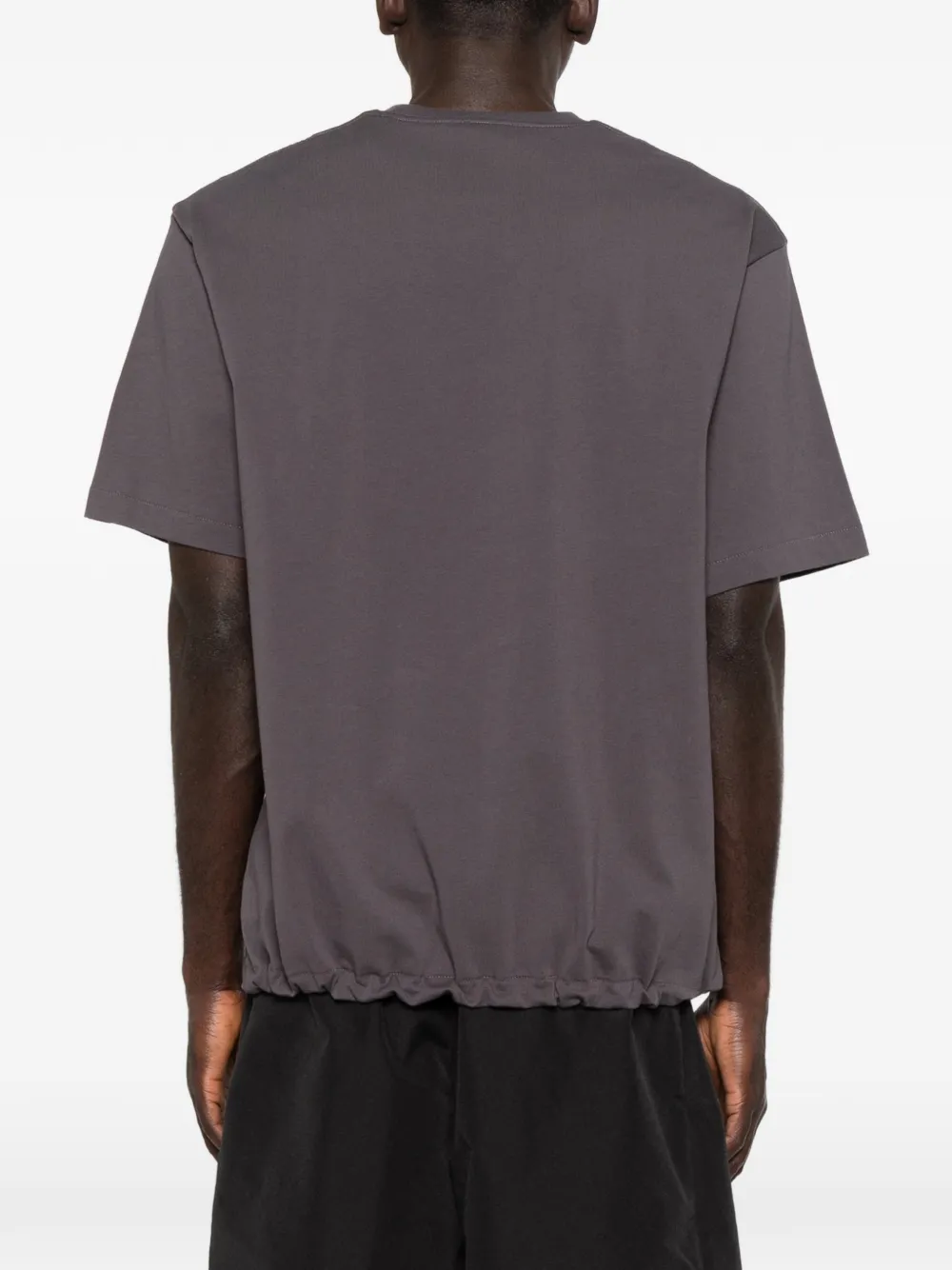 A BATHING APE T-shirt met logoprint Zwart