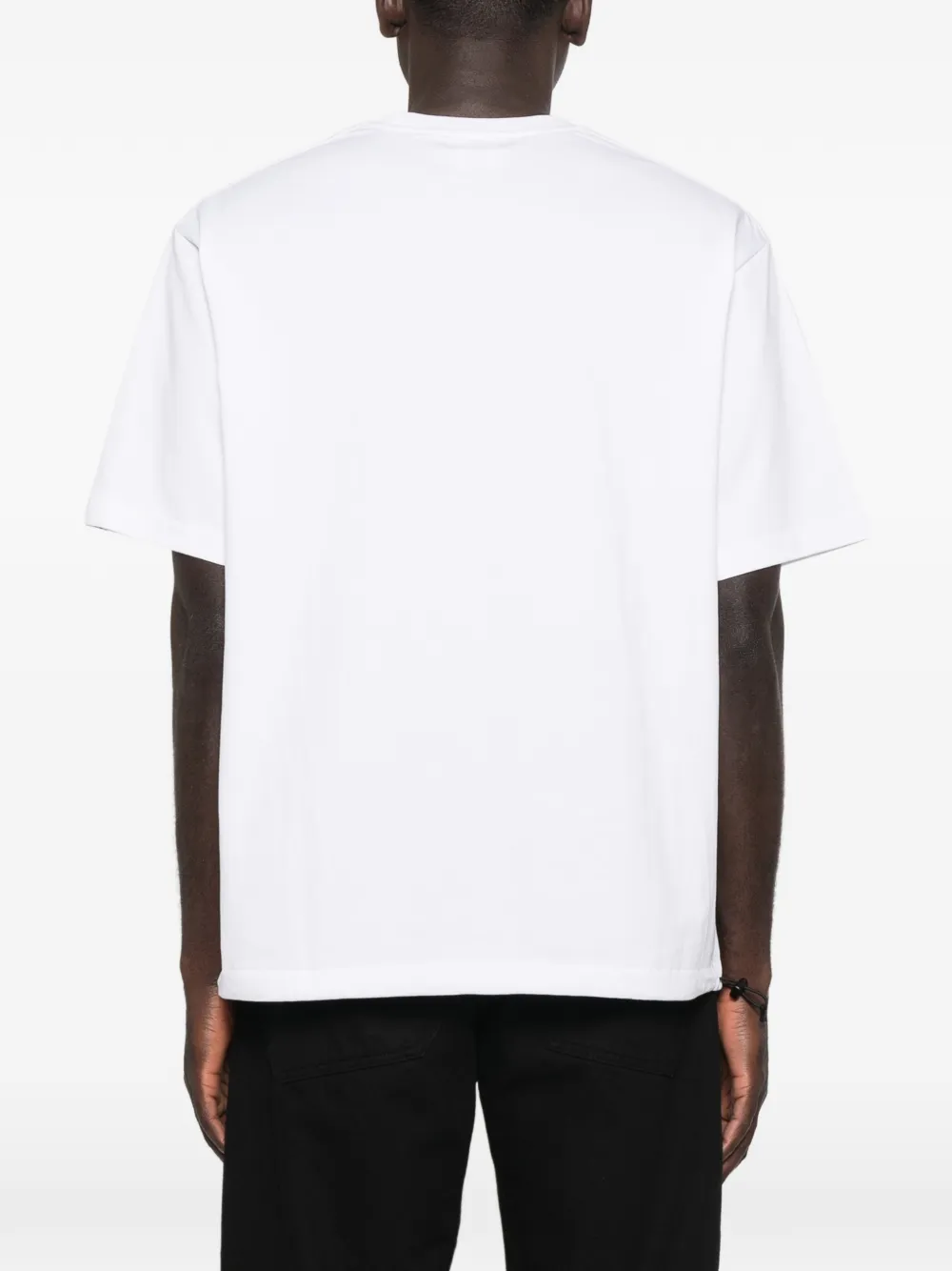 A BATHING APE T-shirt met logoprint Wit