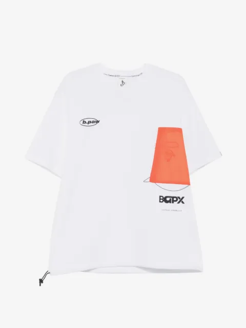 A BATHING APE® logo-print drawstring T-shirt
