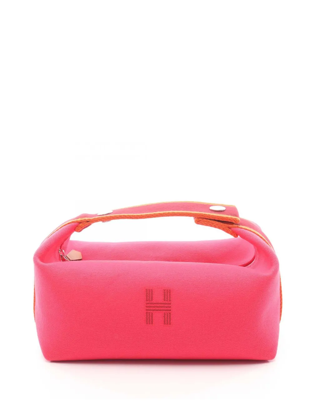 Hermès Pre-Owned 2010-2026 Small Toile Bride A Brac Case handbag - Rosa