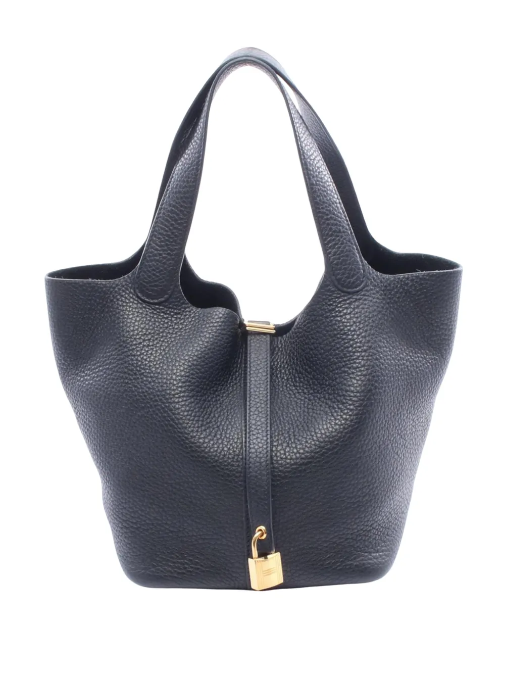 Hermès Pre-Owned 2021-2026 Clemence Picotin Lock 22 handbag - Nero