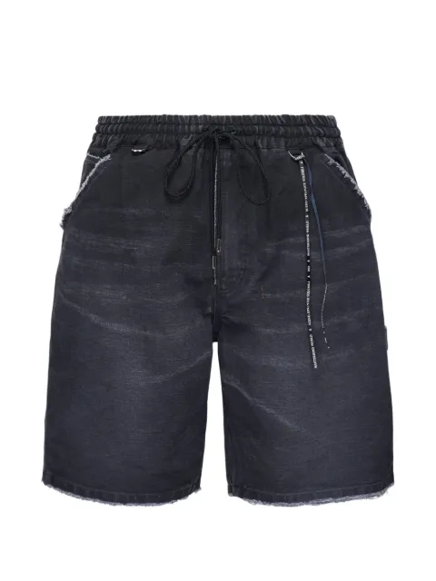 Mastermind Japan frayed-edge Painter shorts