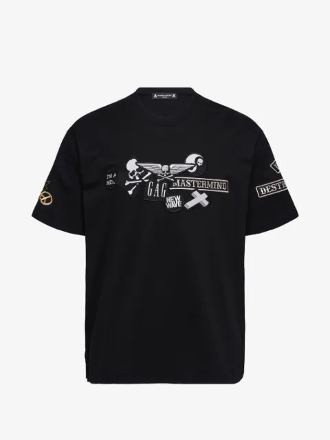 Mastermind Japan multi-patch T-shirt