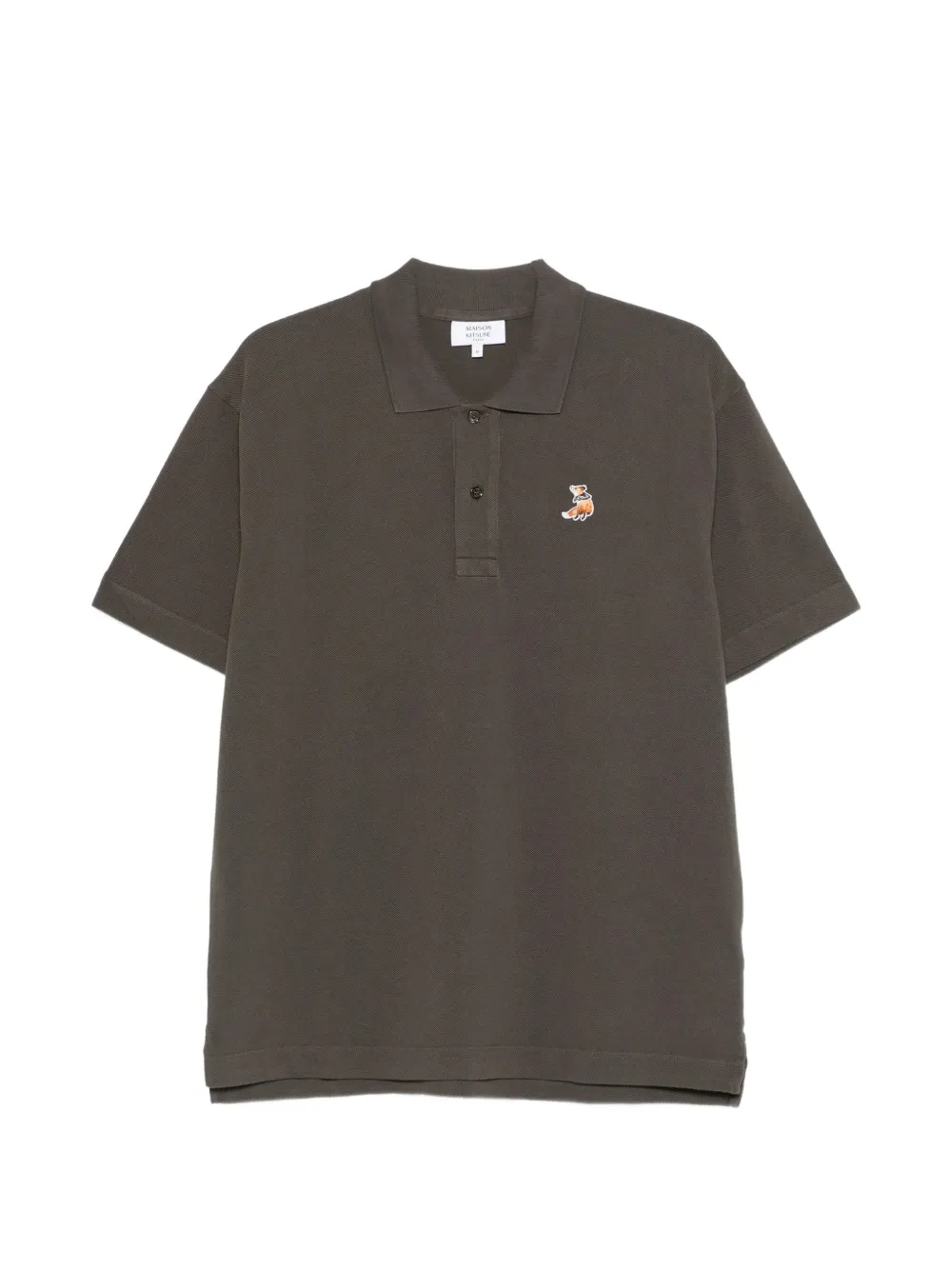 Maison Kitsuné Dreaming Fox polo shirt - Grigio