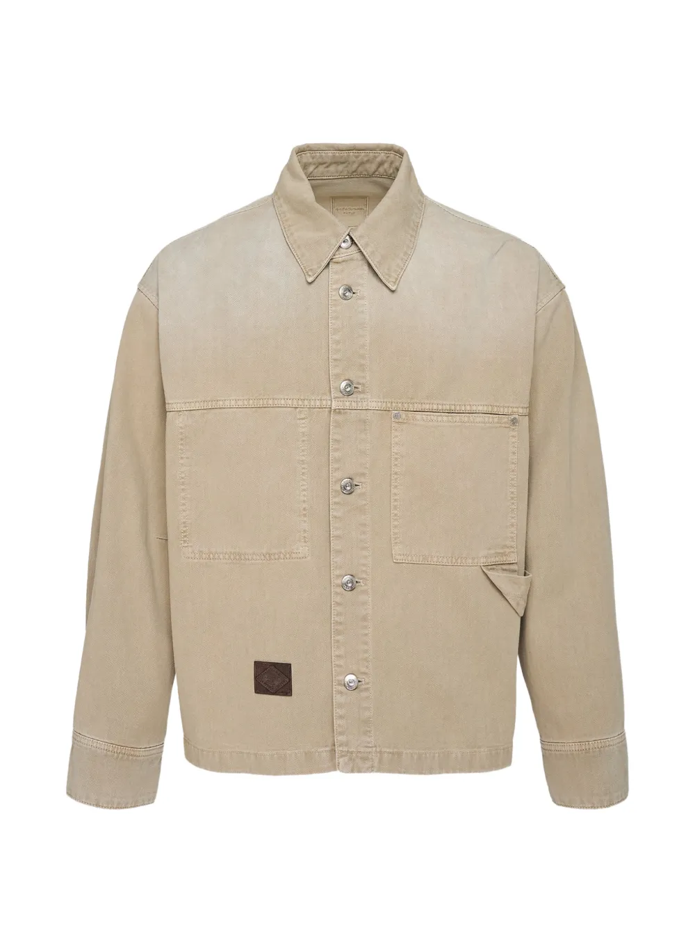 Wooyoungmi beige shirt jacket - Toni neutri