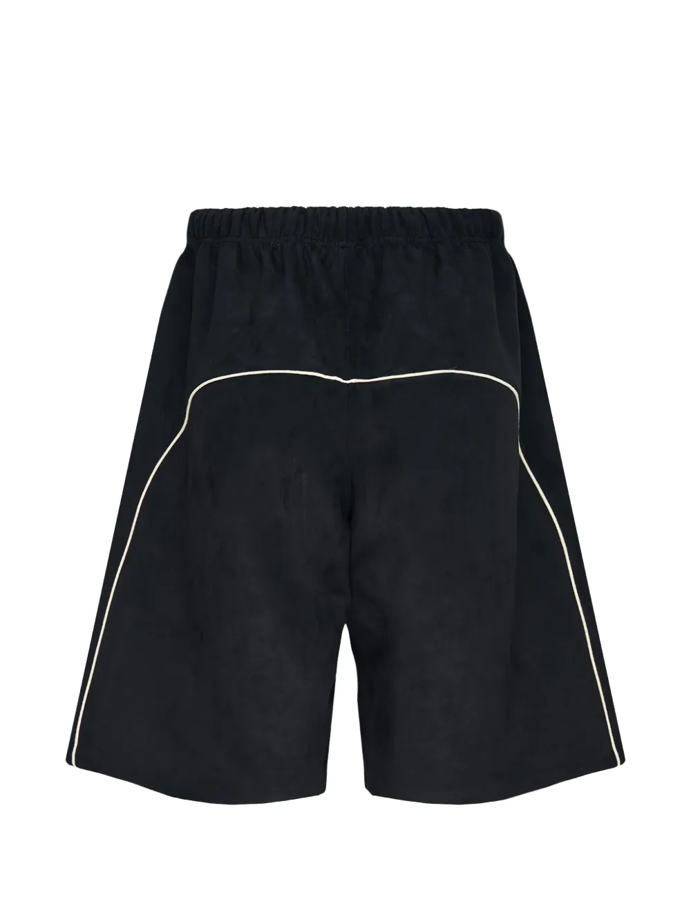 FEAR OF GOD ESSENTIALS Shorts met contrasterende afwerking Zwart