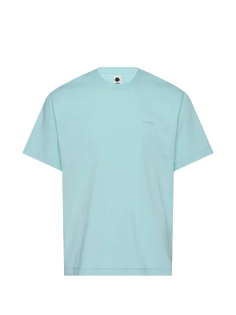 Vowels logo-embroidered T-shirt