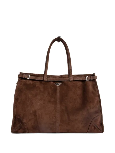 Prada Bonnie buckle-detail tote bag